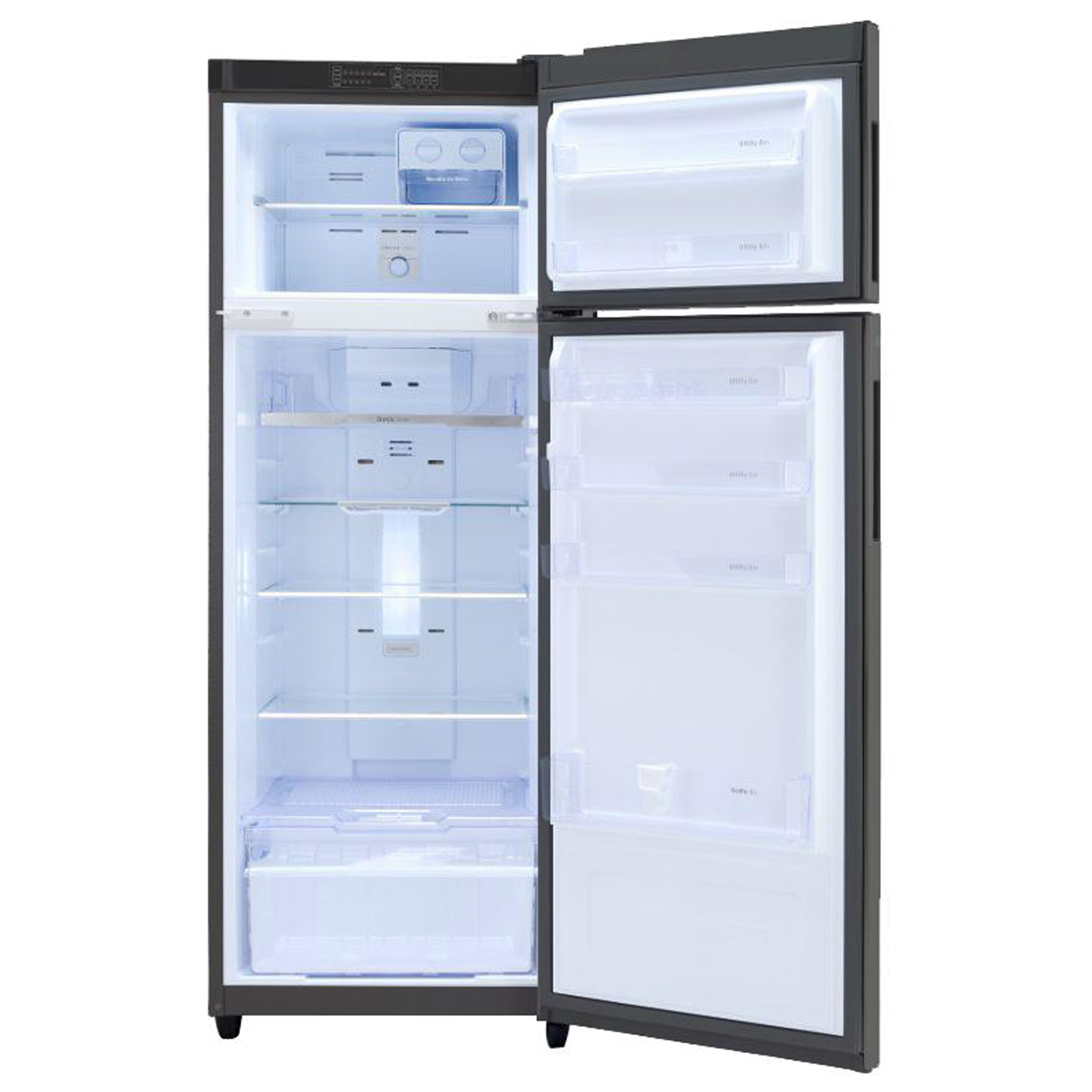 Godrej 294 Liter Double Door Refrigerator (RTGFE 310F MT BK) model RTGFE 310F MT BK front view - GharOne Nepal view 3